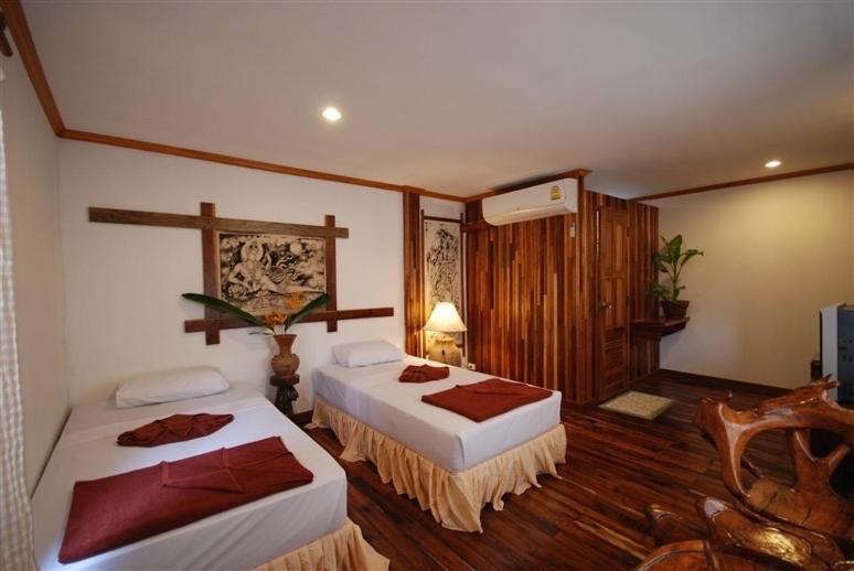 Tropical Garden Bungalow Kepulauan Phi Phi Bagian luar foto
