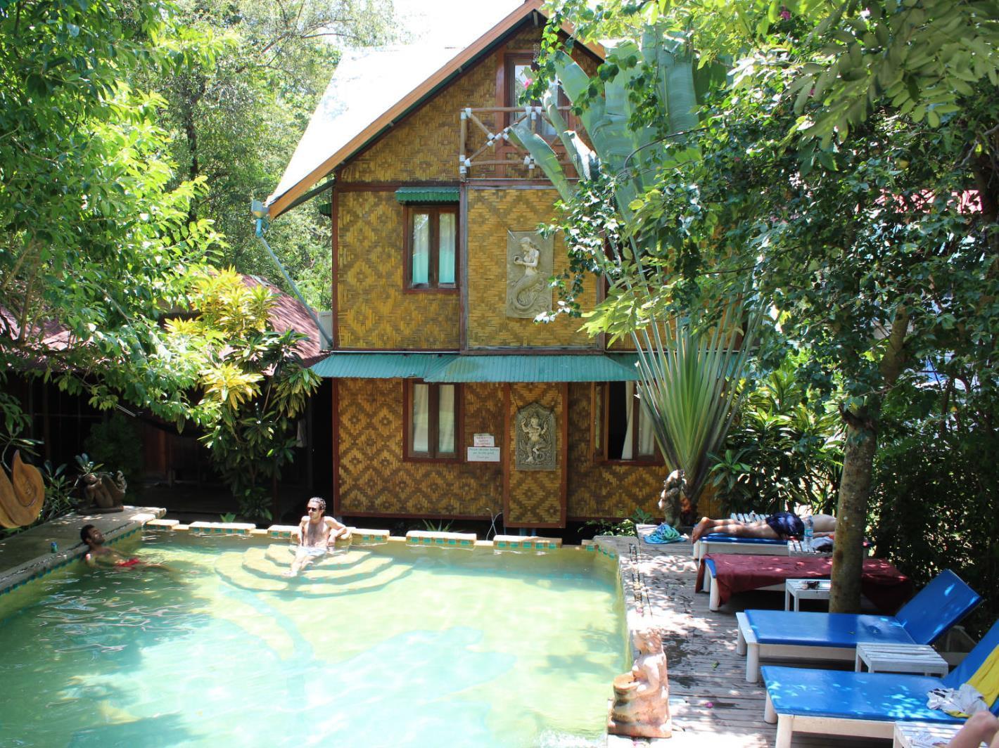 Tropical Garden Bungalow Kepulauan Phi Phi Bagian luar foto