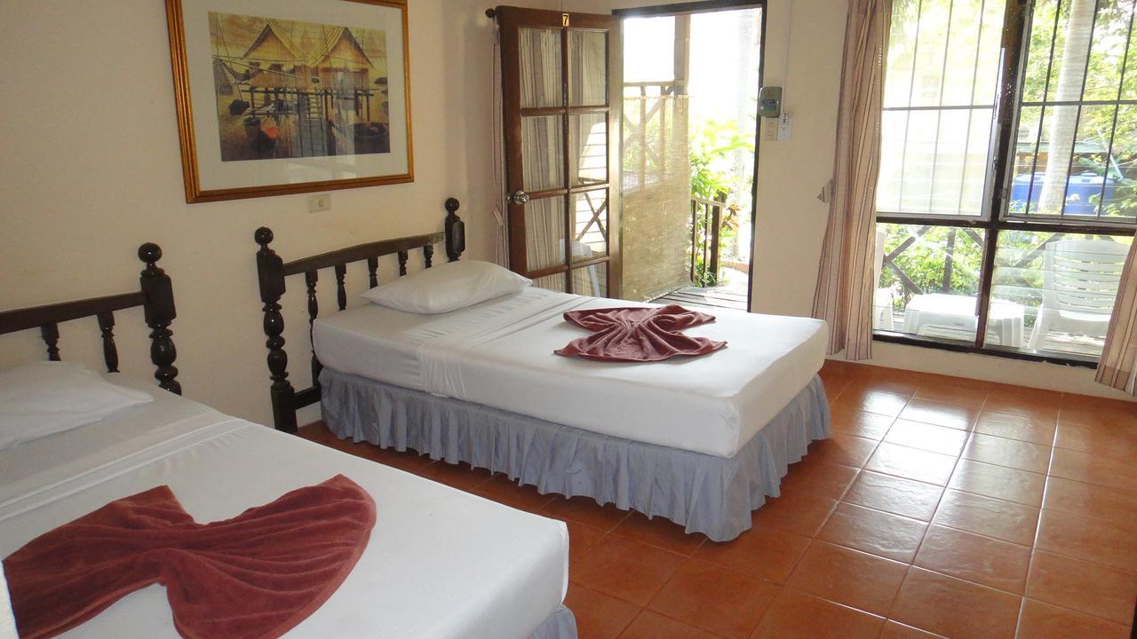 Tropical Garden Bungalow Kepulauan Phi Phi Bagian luar foto