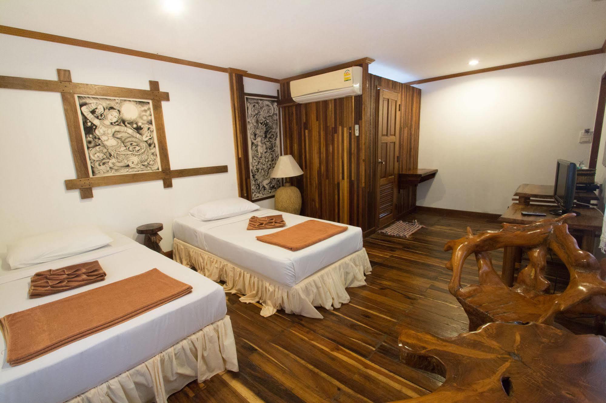Tropical Garden Bungalow Kepulauan Phi Phi Bagian luar foto